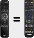 T&eacute;l&eacute;commande pour remplacer NR-242