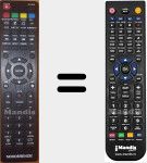 Télécommande pour remplacer ND50KS4100S