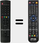 Télécommande pour remplacer ND32N2200H