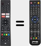 Télécommande pour remplacer OK006