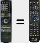 T&eacute;l&eacute;commande pour remplacer RC682M (24140682)