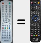 T&eacute;l&eacute;commande pour remplacer OCEALED190416W