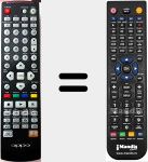 T&eacute;l&eacute;commande pour remplacer BDP95