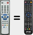 Télécommande pour remplacer ORT8820