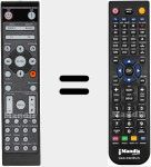 Télécommande pour remplacer X600