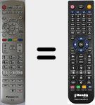 T&eacute;l&eacute;commande pour remplacer N2QAYB000928