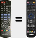 Télécommande pour remplacer N2QAYB000876