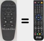 Télécommande pour remplacer RC961900201 (313922861911)
