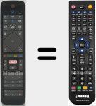 T&eacute;l&eacute;commande pour remplacer YKF423-003 (996597002994)