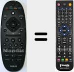 T&eacute;l&eacute;commande pour remplacer 996510044685