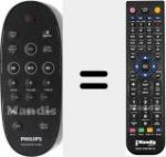 Télécommande pour remplacer Soundstage (996510067904)