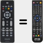 T&eacute;l&eacute;commande pour remplacer RC 2023601 / 01 (313923814161)