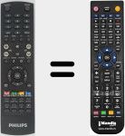 T&eacute;l&eacute;commande pour remplacer REMCON1431