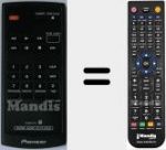 T&eacute;l&eacute;commande pour remplacer PWW1175