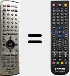 Télécommande pour remplacer EUR7623X40