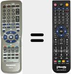 Télécommande pour remplacer N2QAKB000041