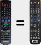 T&eacute;l&eacute;commande pour remplacer N2QAYB000759