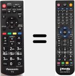 Télécommande pour remplacer N2QAYB000815