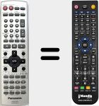 T&eacute;l&eacute;commande pour remplacer EUR7722010