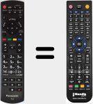 Télécommande pour remplacer N2QAYB000829