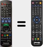 Télécommande pour remplacer N2QAYB000986