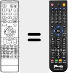 T&eacute;l&eacute;commande pour remplacer PNDLHDU32