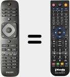 Télécommande pour remplacer 996590006194