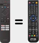 T&eacute;l&eacute;commande pour remplacer A136RF543C0001 (996592404610)