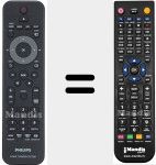 T&eacute;l&eacute;commande pour remplacer CRP628/01 (996510021067)