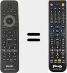 Télécommande pour remplacer CRP651/01 (996510013745)