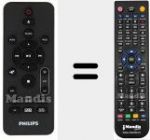 Télécommande pour remplacer RC5760 (996580002943)