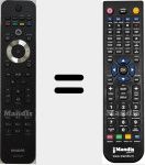 T&eacute;l&eacute;commande pour remplacer RC470801 (242254902344)