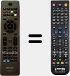 T&eacute;l&eacute;commande pour remplacer RC2034314 (313923815911)