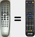 T&eacute;l&eacute;commande pour remplacer CRP64801 (996500028800)