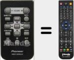 Télécommande pour remplacer QXE1047