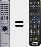Télécommande pour remplacer AXD1494