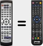 T&eacute;l&eacute;commande pour remplacer AXD7440