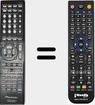 T&eacute;l&eacute;commande pour remplacer AXD7692 (8300769200010-IL)