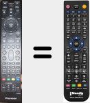 T&eacute;l&eacute;commande pour remplacer AXD7626