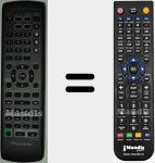 T&eacute;l&eacute;commande pour remplacer XXD3159