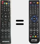 T&eacute;l&eacute;commande pour remplacer TDL22F4PR001