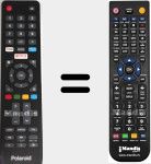 Télécommande pour remplacer TVS32HDPR01