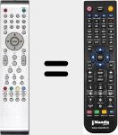 T&eacute;l&eacute;commande pour remplacer TLU01942B