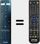 T&eacute;l&eacute;commande pour remplacer TVSAND32HDPR02