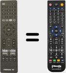 Télécommande pour remplacer LCB32G5SP-ESiT
