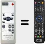 T&eacute;l&eacute;commande pour remplacer CXZW