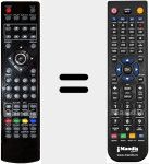 Télécommande pour remplacer QLE26D11HM4-TL