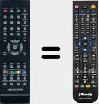 Télécommande pour remplacer B216H 43-09