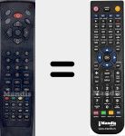 T&eacute;l&eacute;commande pour remplacer Quelle001