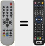 T&eacute;l&eacute;commande pour remplacer R-40A015